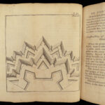 1756 Fortification FORTS Military Mathematics TOULON Fort J. Muller Illustrated