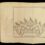 1756 Fortification FORTS Military Mathematics TOULON Fort J. Muller Illustrated