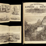 1868 Illustrated London News 1ed Expedition to Abyssinia Ethiopia US Railroads