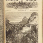 1868 Illustrated London News 1ed Expedition to Abyssinia Ethiopia US Railroads