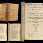 1700 CHINESE Rites Controversy 1ed Jesuit Missionaries Idols China Clement XI