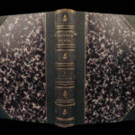 1859 Washington Irving Works Christopher Columbus Mahomet Alhambra 16v Leather