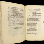 1517 Ausonius 1ed Ancient Roman Poetry Homer Florence Giunta Periochae Mosella