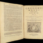 1615 HUGE FOLIO Pope Gregory Catholic Church Sacrament Miracles Vatican Keerberg