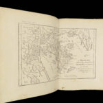 1788 Greek ATLAS 32 Maps Travels of Anacharsis Greece Philosophy Persia Attica