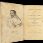 1829 POLYNESIA 1ed Missionary Ellis TAHITI South Pacific Hawaii Islands MAP 2v