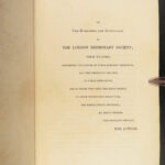 1829 POLYNESIA 1ed Missionary Ellis TAHITI South Pacific Hawaii Islands MAP 2v