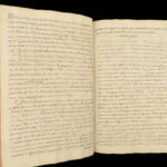 1750 RARE Handwritten Manuscript by JESUIT Claude Judde Rouen France Meditations