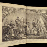 1874 Harper’s Bazar American Fashion Magazine Dresses Clothing Costumes Jewelry