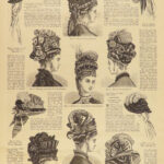 1874 Harper’s Bazar American Fashion Magazine Dresses Clothing Costumes Jewelry