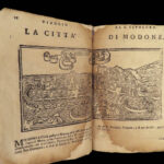 1620 RARE Holy Land WOODCUTS Jerusalem Jericho Israel Cairo Egypt Venice Bianco