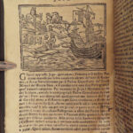 1620 RARE Holy Land WOODCUTS Jerusalem Jericho Israel Cairo Egypt Venice Bianco