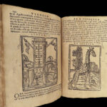 1620 RARE Holy Land WOODCUTS Jerusalem Jericho Israel Cairo Egypt Venice Bianco