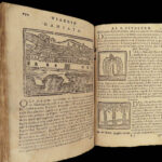 1620 RARE Holy Land WOODCUTS Jerusalem Jericho Israel Cairo Egypt Venice Bianco