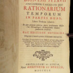 1745 Denis Petau Rationarium Temporum Philosophy Pope Gregory Martyrdom Plates