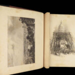 1874 EXQUISITE 1st ed Picturesque America Illustrated Scenery Landscapes 2v SET