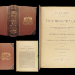 1881 Mississippi Valley 1ed MINNESOTA INDIANS Tribes Huron Ottowa Sioux Beltrami