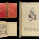 1881 Alice in Wonderland Lewis Carroll Tenniel Illustrated Fantasy Classic RARE