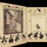 1919 Cinderella 1st ed Arthur Rackham Illustrated Grimm Fairy Tales DISNEY Evans