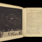 1850 Illustrated ASTRONOMY Space Moon PLANETS Stars ZODIAC Eclipses Asa Smith