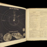 1850 Illustrated ASTRONOMY Space Moon PLANETS Stars ZODIAC Eclipses Asa Smith