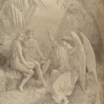 1882 Paradise Lost 1st/1st John Milton Gustave DORÉ Gallery Illustrated FOLIO