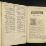 1657 BIBLE ART Life of JESUS Holy Living & Dying Anglican Taylor on Death RARE