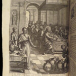 1657 BIBLE ART Life of JESUS Holy Living & Dying Anglican Taylor on Death RARE