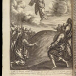 1657 BIBLE ART Life of JESUS Holy Living & Dying Anglican Taylor on Death RARE