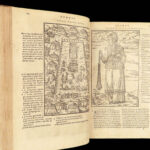 1563 INCREDIBLE Biblia Sacra BIBLE Latin Vulgate 100s WOODCUTS Apocalypse ART