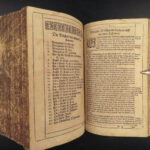 1635 RARE Luther BIBLE Herborn German Reformation Catechism Songs Hymns Brass