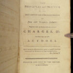 1786 MASONIC Principles & Practice FREEMASONRY Laws Constitution Origins RARE