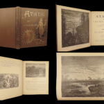 1884 Atala by Chateaubriand Gustave DORÉ Art Illustrated Native American Indians