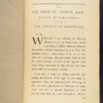 1769 DRUIDS Pagan Occult Antiquities of Cornwall Normans Cromlech Borlase MAPS