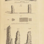 1769 DRUIDS Pagan Occult Antiquities of Cornwall Normans Cromlech Borlase MAPS