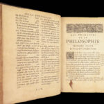 1681 DESCARTES Principles Philosophy Physics Metaphysics Illustrated Astronomy