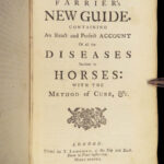 1738 HORSES Gibson Farrier’s Guide Equestrian Veterinary Medicine Illustrated