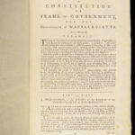 1789 CONSTITUTION + Declaration Independence Americana 1ed Slaves Indians LAWS