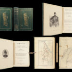 1874 SLAVE TRADE 1st/1st ISMAILIA Baker Africa Abolitionist Expedition MAPS