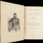 1874 SLAVE TRADE 1st/1st ISMAILIA Baker Africa Abolitionist Expedition MAPS