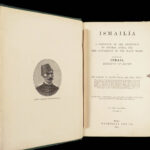 1874 SLAVE TRADE 1st/1st ISMAILIA Baker Africa Abolitionist Expedition MAPS