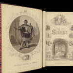 1861 BEAUTIFUL Shakespeare Plays Romeo & Juliet Hamlet Othello Knight Poems 3v ART