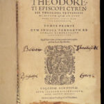 1567 Theodoret of Cyrus BYZANTINE Bible Commentary Greek Orthodox Early Church