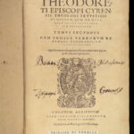 1567 Theodoret of Cyrus BYZANTINE Bible Commentary Greek Orthodox Early Church