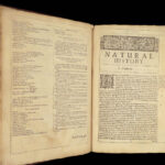 1664 Francis Bacon ENGLISH Sylva Sylvarum Atlantis Philosophy Natural History 4v