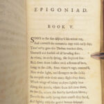 1757 Epigoniad 1ed Scottish Wilkie Greek Mythology Argos Edinburgh Scotland