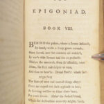 1757 Epigoniad 1ed Scottish Wilkie Greek Mythology Argos Edinburgh Scotland