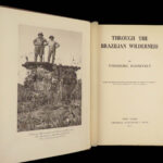 1914 Teddy Roosevelt 1ed Brazilian Wilderness Rondon Scientific Expedition MAPS