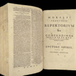 1630 Witchcraft Theologia Moralis Occult Witches EXORCISMS Latin Torture Laymann