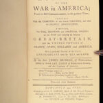 1782 Revolutionary WAR 1ed Impartial History American Revolution Colonial 2v SET